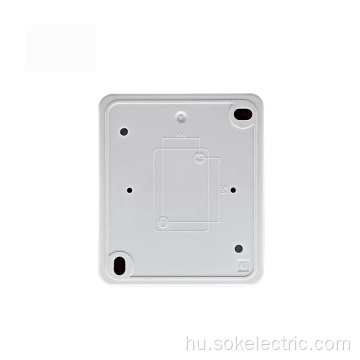 Új design 1 fali kapcsolótábla Köztes fényű fehér elektromos kapcsolókkal